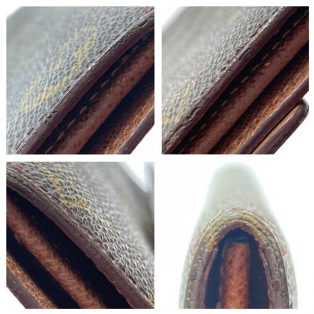  LOUIS VUITTON ルイヴィトン モノグラム ポシェット・ポルト モネ クレディ M61725 長財布