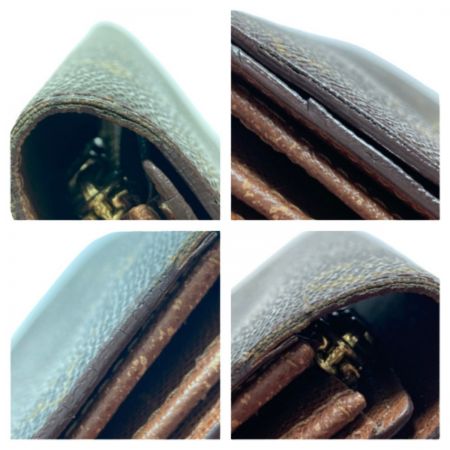  LOUIS VUITTON ルイヴィトン モノグラム ポシェット・ポルト モネ クレディ M61725 長財布