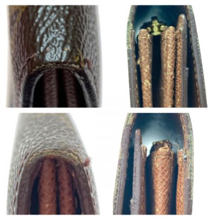  LOUIS VUITTON ルイヴィトン モノグラム ポシェット・ポルト モネ クレディ M61725 長財布