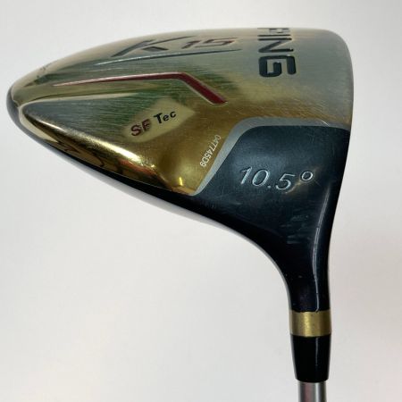  PING ピン K15 SF Tec 1W 10.5° ドライバー BASSARA G43 x5ct LITE カバー付