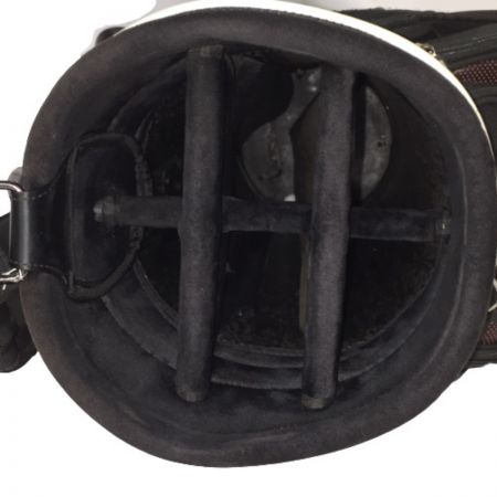  Titleist タイトリスト キャディバッグ 9型 6分割 黒x白x赤