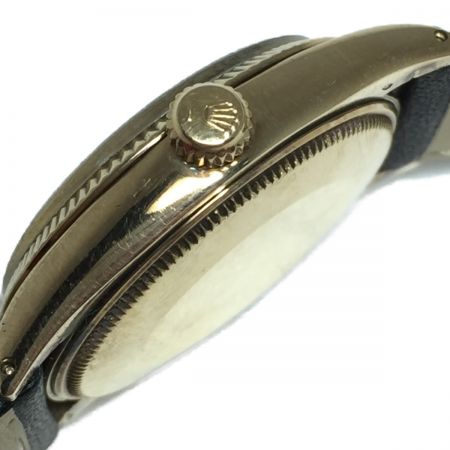  ROLEX ロレックス オイスターパーペチュアル 1005 K14 1005 自動巻 腕時計 ベルト社外