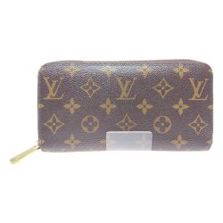 ◎◎ LOUIS VUITTON ルイヴィトン モノグラム ジッピー・ウォレット M42616 ラウンドファスナー 長財布 Bランク