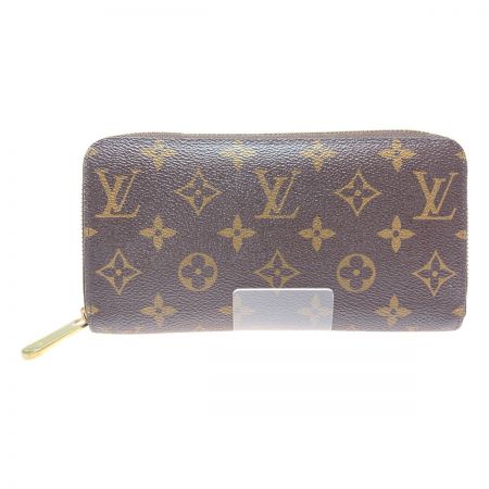 LOUIS VUITTON ルイヴィトン モノグラム ジッピー・ウォレット M42616 ラウンドファスナー 長財布