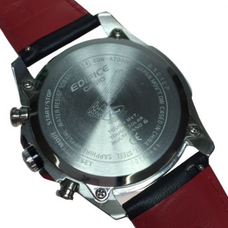  CASIO カシオ EDIFICE エディフィス 電波ソーラー EQW-A2000HR メンズ 腕時計 箱付 ホンダレーシングコラボ