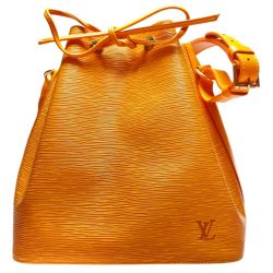 ◎◎ LOUIS VUITTON ルイヴィトン エピ プチノエ M44109 イエロー ショルダーバッグ ハンドバッグ 巾着型 Bランク