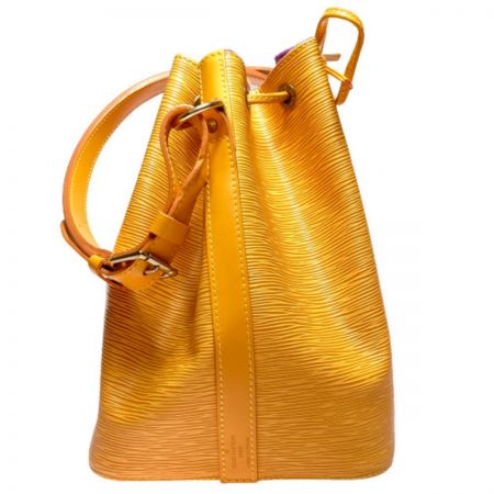  LOUIS VUITTON ルイヴィトン エピ プチノエ M44109 イエロー ショルダーバッグ ハンドバッグ 巾着型