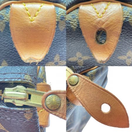  LOUIS VUITTON ルイヴィトン モノグラム スピーディ30 M41526 ブラウン ハンドバッグ