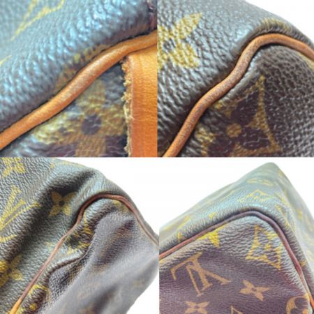  LOUIS VUITTON ルイヴィトン モノグラム スピーディ30 M41526 ブラウン ハンドバッグ