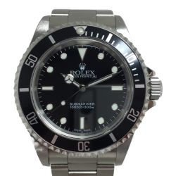 ◎◎ ROLEX ロレックス サブマリーナ ノンデイト 300m 自動巻 メンズ 腕時計 14060M ブラック文字盤 F番 本体のみ Bランク