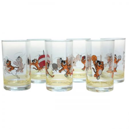   ソウルオリンピック グラス 全6種 1983年  当時物