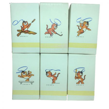   ソウルオリンピック グラス 全6種 1983年  当時物