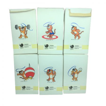   ソウルオリンピック グラス 全6種 1983年  当時物