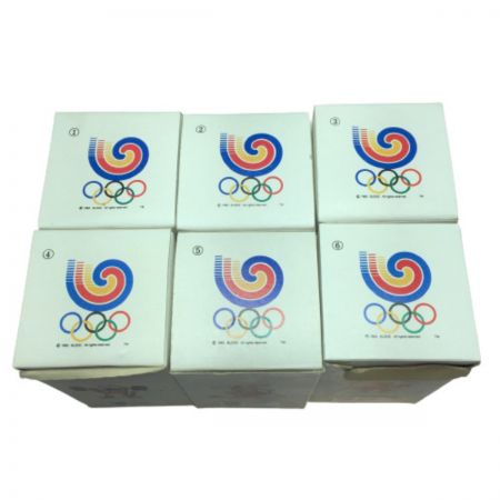   ソウルオリンピック グラス 全6種 1983年  当時物