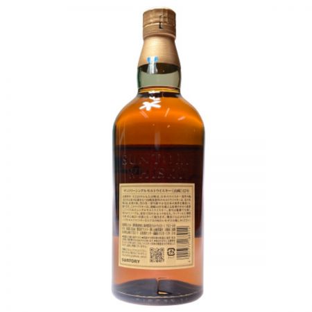 【北海道内限定発送】 YAMAZAKI 山崎/サントリー シングルモルトウイスキー 山崎 12年 43％ 700ml 未開栓