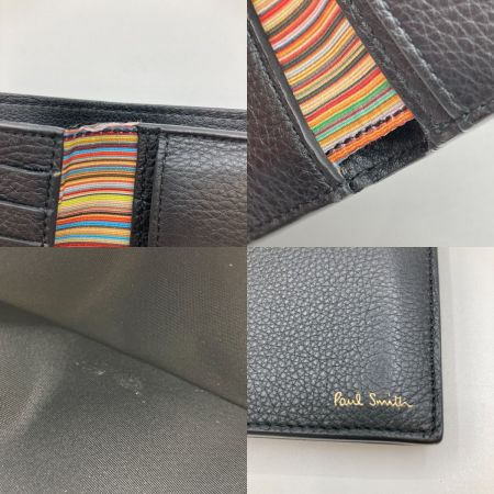  Paul Smith ポールスミス 2つ折り財布 財布 メンズ ブラック