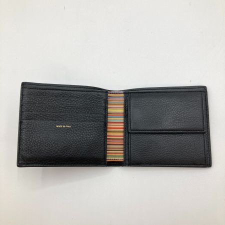  Paul Smith ポールスミス 2つ折り財布 財布 メンズ ブラック