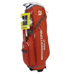 ◎◎ Bridgestone ブリヂストン キャディバッグ 軽量 9.5型 2.4kg CBG113 47インチ対応 オレンジ  Sランク