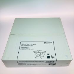 ◎◎ snowpeak スノーピーク 焚火台L スターターセット SET-112D Sランク