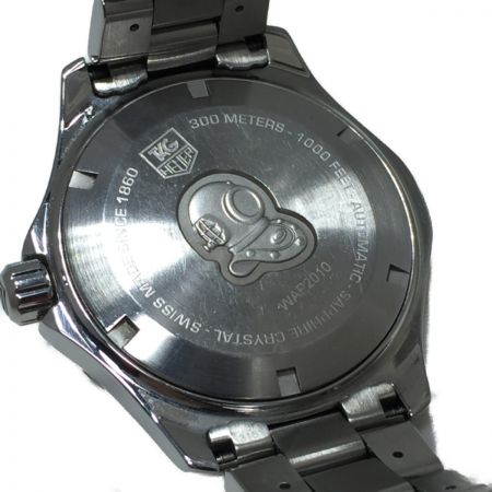  TAG HEUER タグホイヤー アクアレーサー 自動巻 キャリバー5 メンズ 腕時計 WAP2010 箱・取説・コマ付 文字盤ブラック