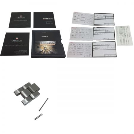  TAG HEUER タグホイヤー アクアレーサー 自動巻 キャリバー5 メンズ 腕時計 WAP2010 箱・取説・コマ付 文字盤ブラック