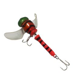 ◎◎ YO-ZURI ヨーヅリ トンボ ルアー 赤系 オールド 8cm 8g Cランク