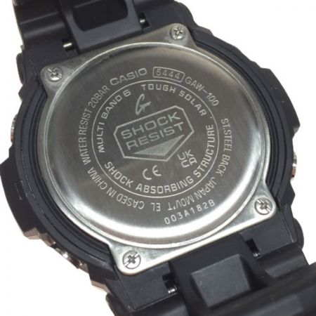  CASIO カシオ G-SHOCK ジーショック 電波ソーラー メンズ 腕時計 GAW-100