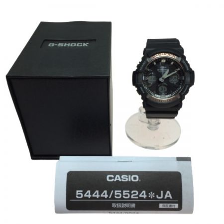  CASIO カシオ G-SHOCK ジーショック 電波ソーラー メンズ 腕時計 GAW-100