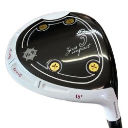 ◎◎ Zeusimpact ゼウスインパクト 3FW 15° フェアウェイウッド オリジナルシャフト R カバー付 Bランク