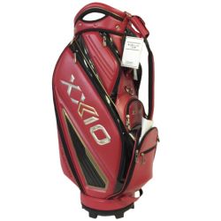 ◎◎ DUNLOP ダンロップ XXIO キャディバッグ 9.5型 3.8kg GGC-X138 レッド Aランク