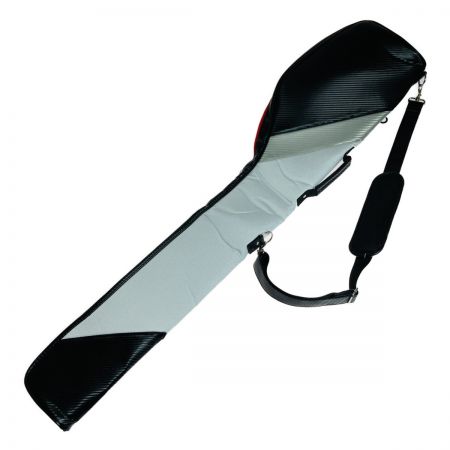  AUDI アウディ クラブケース ソフトケース 47インチ対応 ホワイト x ブラック ゴルフバッグ