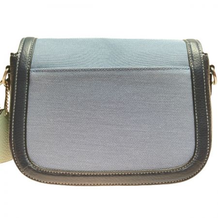  COACH コーチ ショルダーバッグ ホースアンドキャリッジ C8228 ブルー系 キャンバス クラッチバッグ