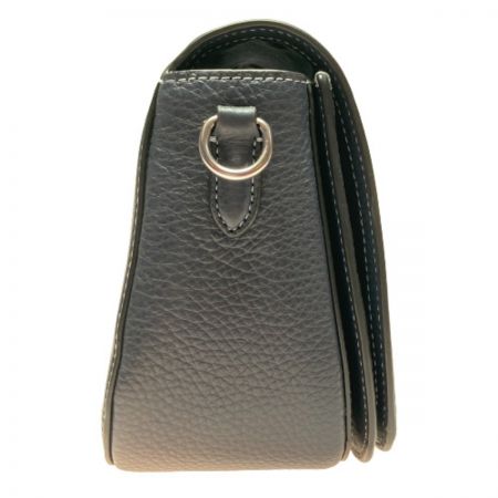  COACH コーチ ショルダーバッグ ホースアンドキャリッジ C8228 ブルー系 キャンバス クラッチバッグ