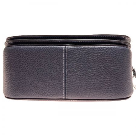  COACH コーチ ショルダーバッグ ホースアンドキャリッジ C8228 ブルー系 キャンバス クラッチバッグ