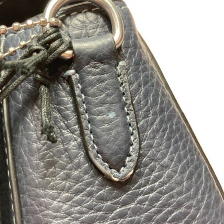  COACH コーチ ショルダーバッグ ホースアンドキャリッジ C8228 ブルー系 キャンバス クラッチバッグ