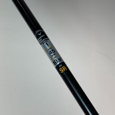  Callaway キャロウェイ GREAT BIG BERTHA ビッグバーサ 1W 10.5° ドライバー SR カバー付