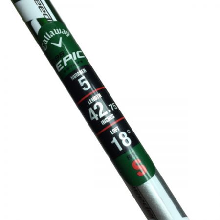  Callaway キャロウェイ GBB EPIC STAR 5FW 18° フェアウェイウッド Speeder EVOLUTION for GBB S