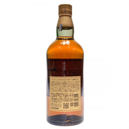 【北海道内限定発送】 YAMAZAKI 山崎/サントリー シングルモルトウイスキー 山崎 12年 43％ 700ml 未開栓