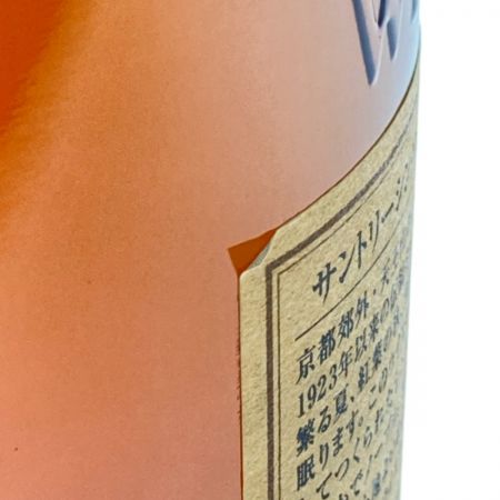 【北海道内限定発送】 YAMAZAKI 山崎/サントリー シングルモルトウイスキー 山崎 12年 43％ 700ml 未開栓