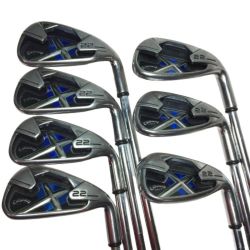 ◎◎ Callaway キャロウェイ X22 4-9.P 7本 アイアンセット N.S.PRO 950GH X サビ有 Cランク