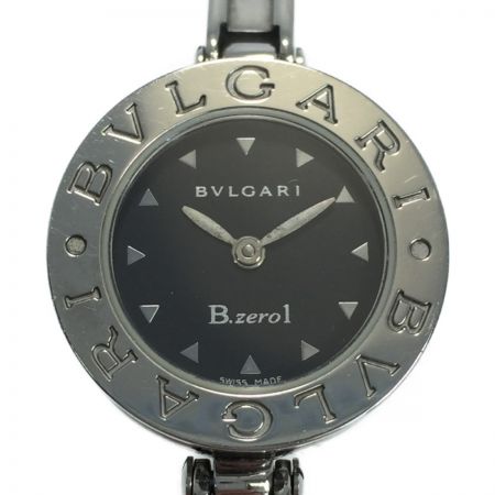  BVLGARI ブルガリ B-Zero1 ビーゼロワン クォーツ レディース 腕時計 BZ22S バングル ブラック文字盤