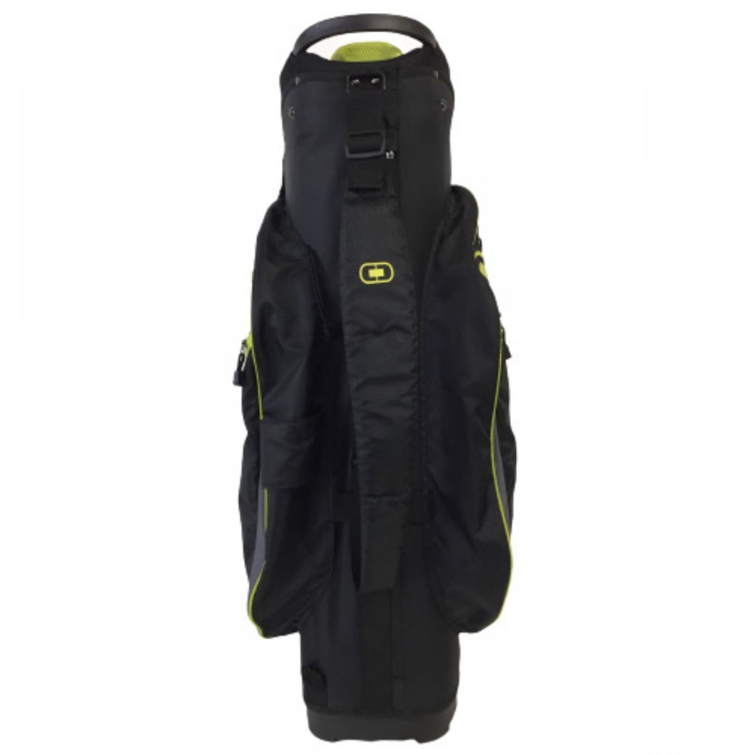 中古】 OGIO キャディバッグ 9.5型 2kg 14分割 ブラックxグレーxライト