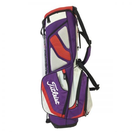  Titleist タイトリスト キャディバッグ スタンドバッグ 9型 2.8kg TB5SX6-526 パープル 4分割