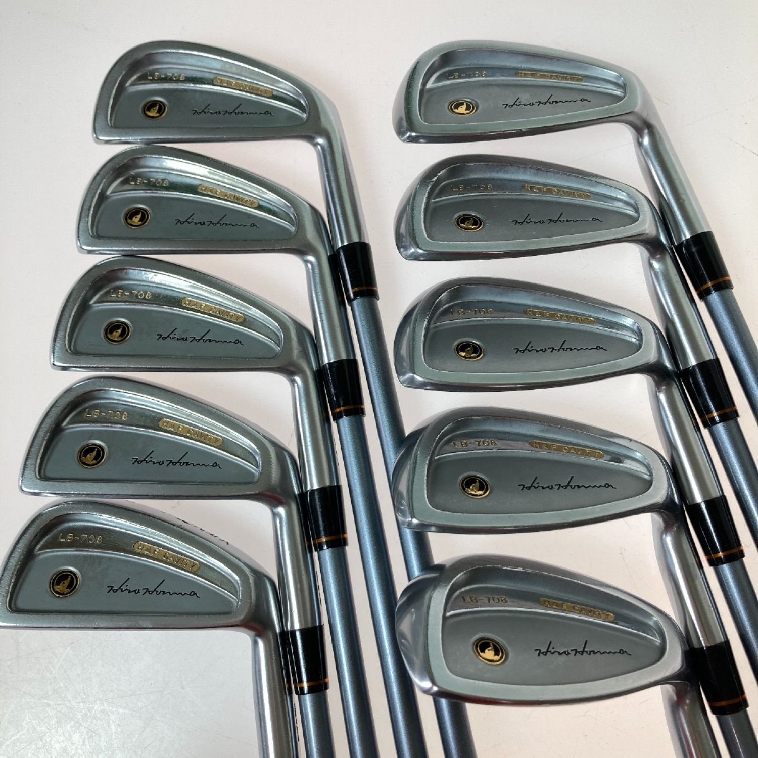 中古】 HONMA ホンマ LB-708 キャビティ 3-11.S 10本 アイアンセット