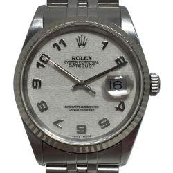 ◎◎ ROLEX ロレックス デイトジャスト 自動巻 腕時計 16234 K番 ケース付 Bランク