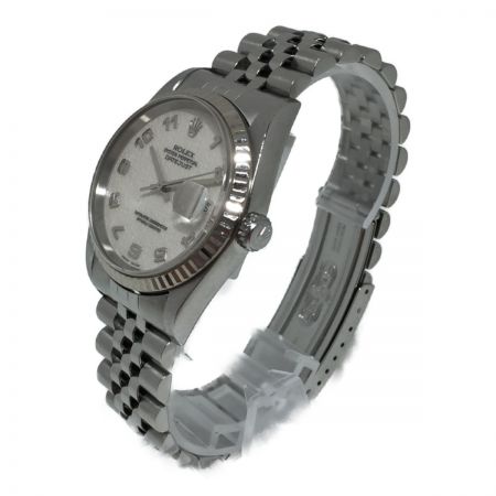  ROLEX ロレックス デイトジャスト 自動巻 腕時計 16234 K番 ケース付
