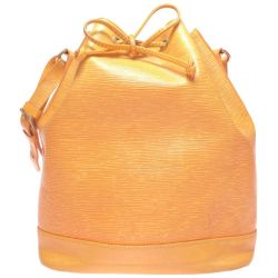 ◎◎ LOUIS VUITTON ルイヴィトン エピ ノエ M44009 イエロー ショルダーバッグ 巾着型 Cランク