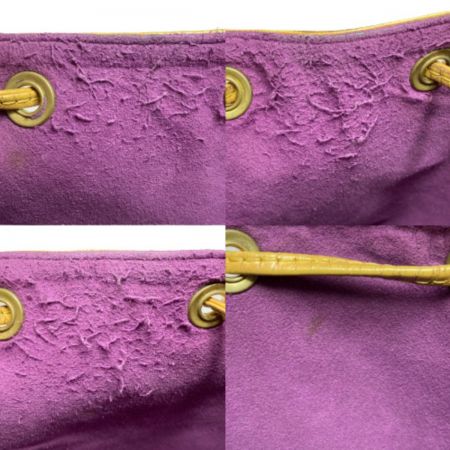  LOUIS VUITTON ルイヴィトン エピ ノエ M44009 イエロー ショルダーバッグ 巾着型