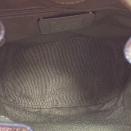  COACH コーチ ハンドバッグ  C4100 グリーン ショルダーバッグ 2WAYバッグ 巾着型