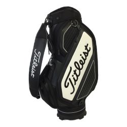 ◎◎ Titleist タイトリスト キャディバッグ 9.5型 47インチ対応 6分割 TB20SF4 ブラックxホワイト Aランク